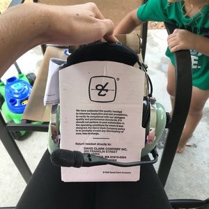 David Clark aviation headset